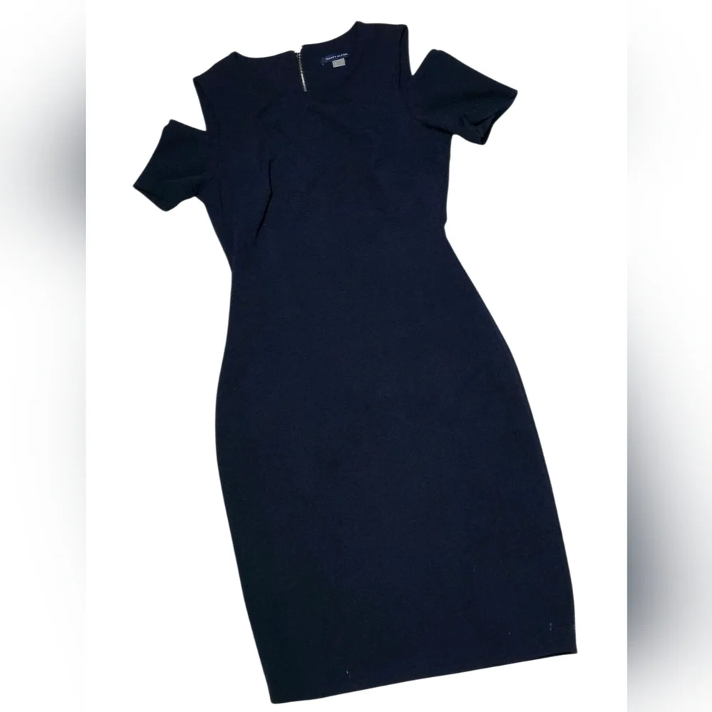 Tommy Hilfiger Black Pencil Skirt Knee-Length Work
